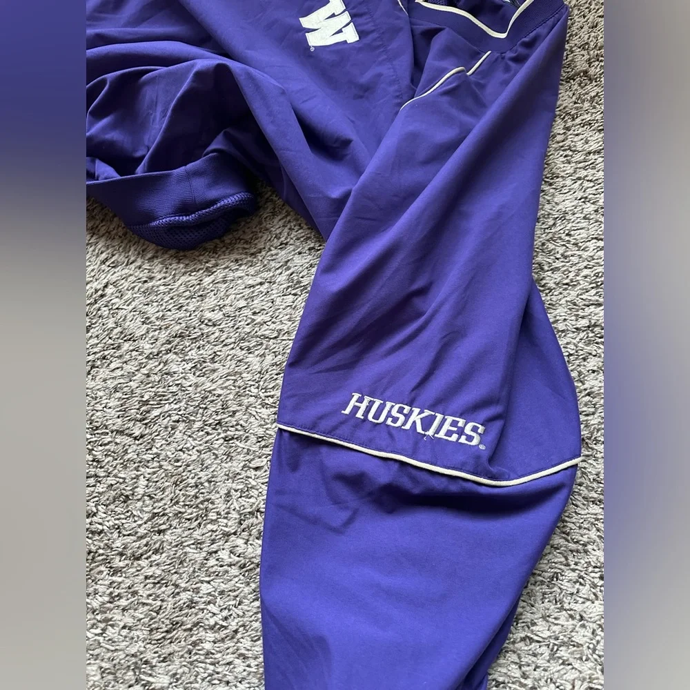 Washington Huskies Vintage Pullover Lightweight Jacket XXL Nike Center Swoosh - Picture 9 of 12